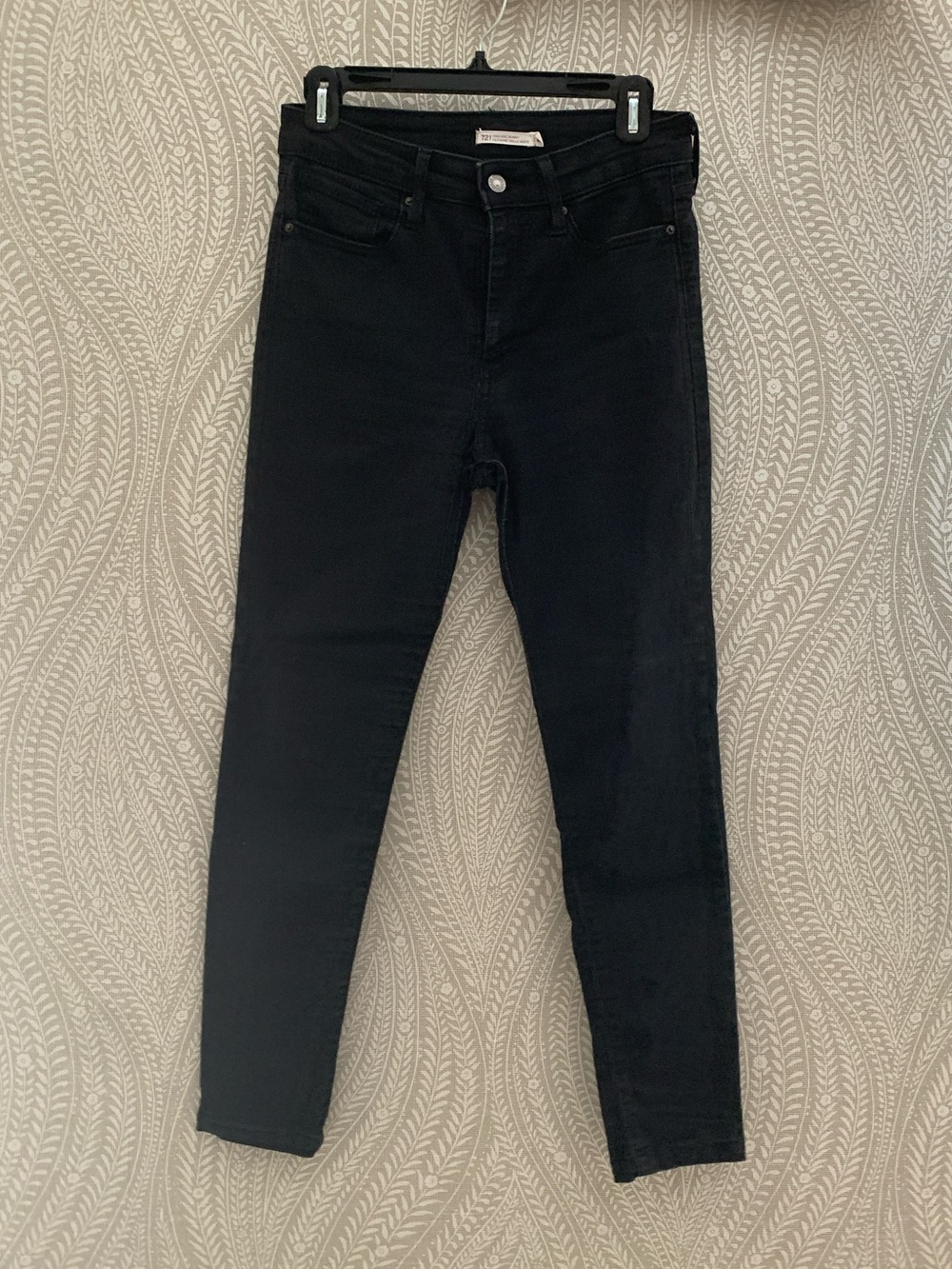 Levi's Black Skinny High-Rise Jeans